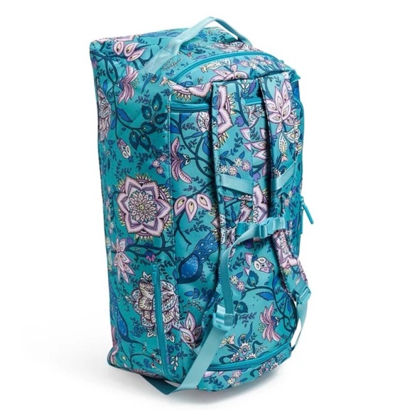 Vera Bradley Lighten Up XL Floral Duffel Backpack - Picture 2 of 15
